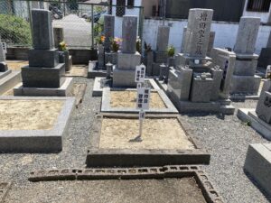旧住道共同墓地（大阪市東住吉区）のお墓