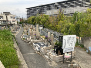 一津屋西共同墓地（摂津市）