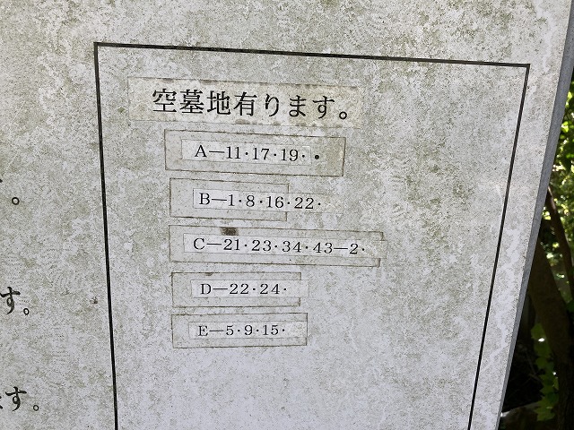 石井共同墓地（神戸市兵庫区）のお墓