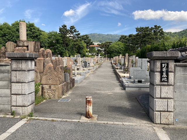 野寄墓地（神戸市東灘区）