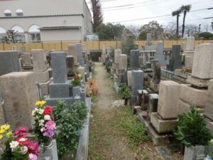 西難波墓地（尼崎市）のお墓