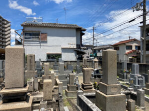 天王寺屋墓地（八尾市）のお墓