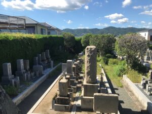 瀬川・半町共有墓地（箕面市）のお墓