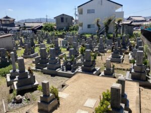 自然田墓地（阪南市）のお墓