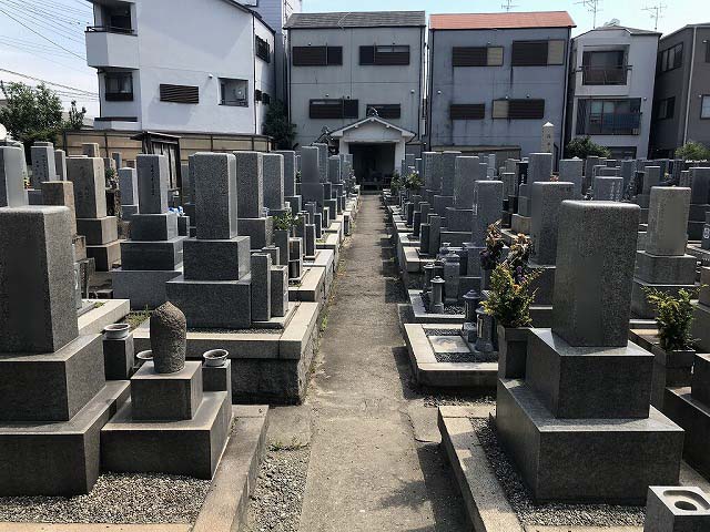 東富松墓地（尼崎市）のお墓