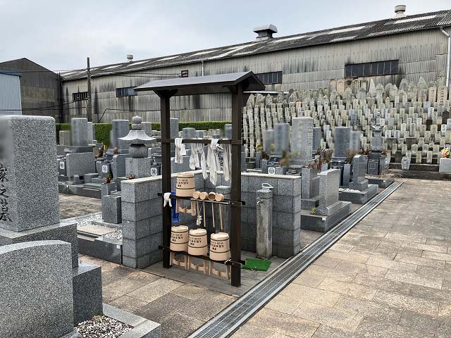 土山三味林墓地（加古川市）のお墓