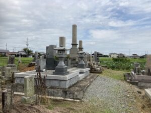 北新田墓地（加古郡稲美町）のお墓