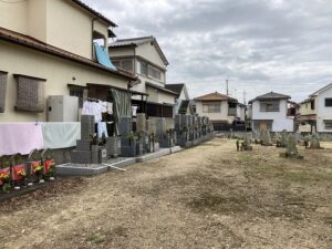 国北墓地（加古郡稲美町）のお墓