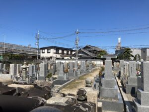 佐の川墓地（泉佐野市）のお墓