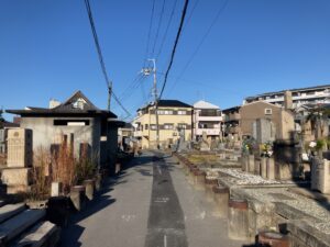 岡山墓地（豊中市）のお墓