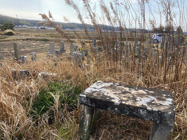 堅田墓地（神戸市西区）の埋め墓