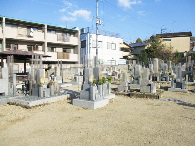 五ヶ庄芝ノ東墓地（京都府宇治市）のお墓