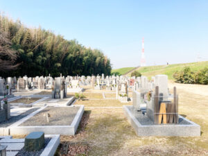 水主墓地（城陽市）のお墓
