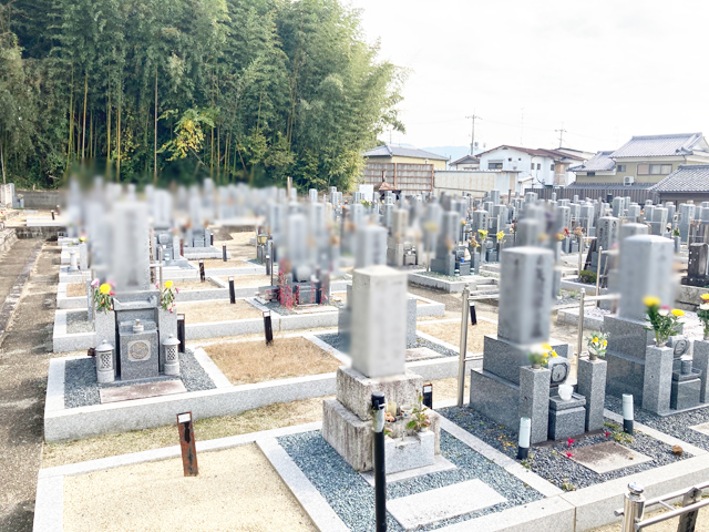 奈島内垣内墓地（京都府城陽市）