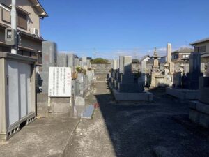 福里公民館裏墓地（明石市）のお墓