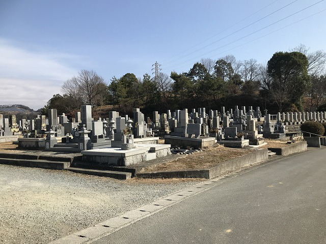 土師墓地（姫路市）のお墓