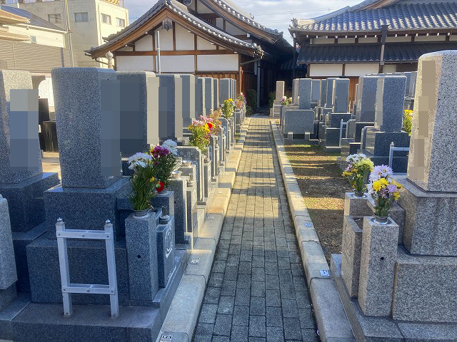 長徳寺墓地（明石市）のお墓