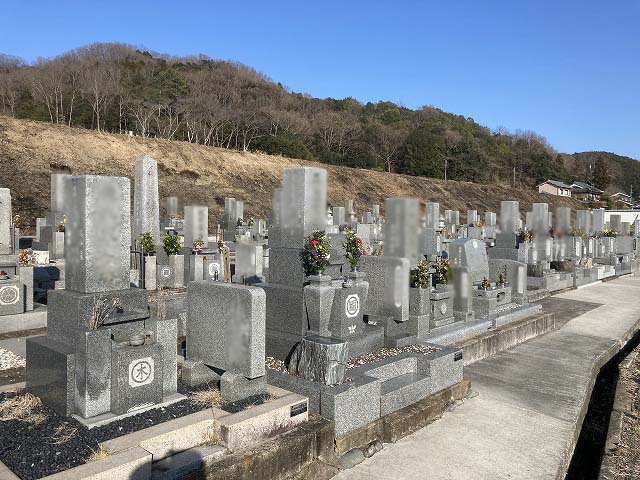 北条町栗田区墓地（加西市）のお墓