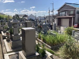 泉佐野市にあるお墓、下瓦屋南墓地