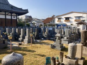 如願寺境内墓地(大阪市平野区）のお墓