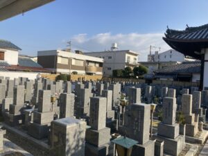 如願寺境内墓地(大阪市平野区）のお墓