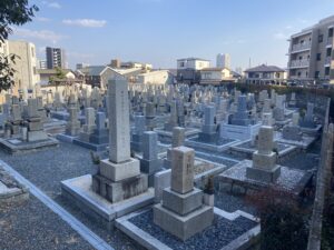 三ヶ字共有墓地（吹田市）のお墓