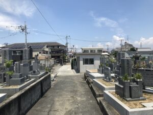 堺市中区にあるお墓　八田墓地