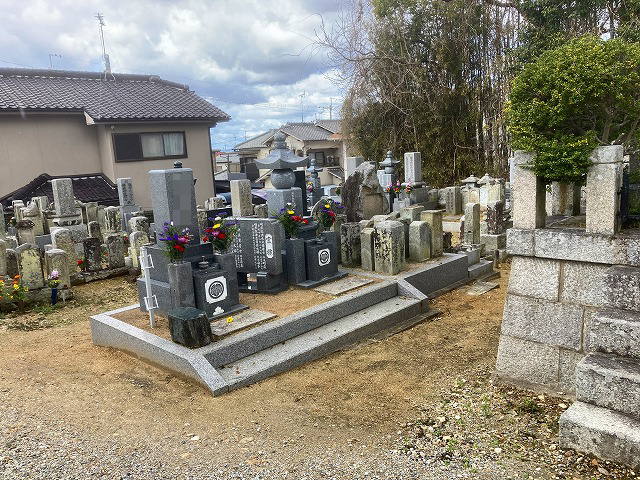 国岡観音堂墓地（加古郡稲美町）のお墓