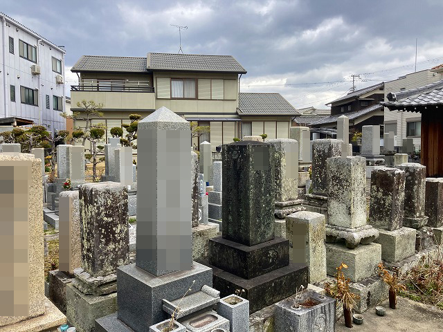 安田地蔵堂墓地（加古川市）のお墓