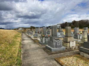 中一色田中条墓地（加古郡稲美町）のお墓