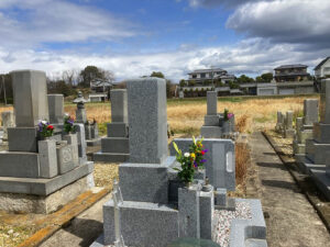 中一色田中条墓地（加古郡稲美町）のお墓