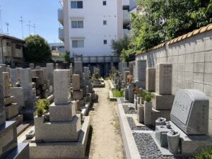 七松墓地（尼崎市）のお墓