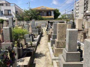 七松墓地（尼崎市）のお墓