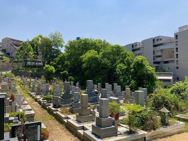 神戸市立荒神山墓地(神戸市東灘区）のお墓