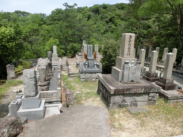 名塩墓地（西宮市）のお墓