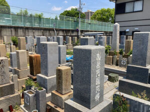 西青木墓地（神戸市東灘区）のお墓