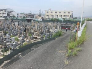 古市六町墓地（羽曳野市）のお墓