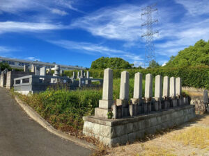 加佐東・跡部共同墓地（三木市）のお墓