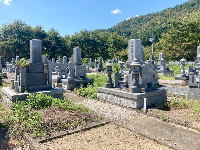 天川区墓地（京都府亀岡市）のお墓