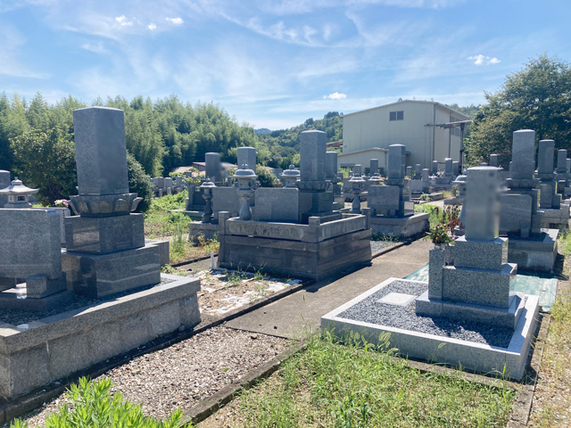 天川区墓地（京都府亀岡市）のお墓