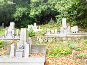 西加舎区墓地（京都府亀岡市）のお墓