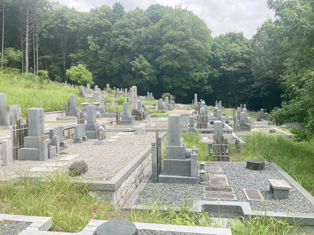 出雲区墓地（京都府亀岡市）