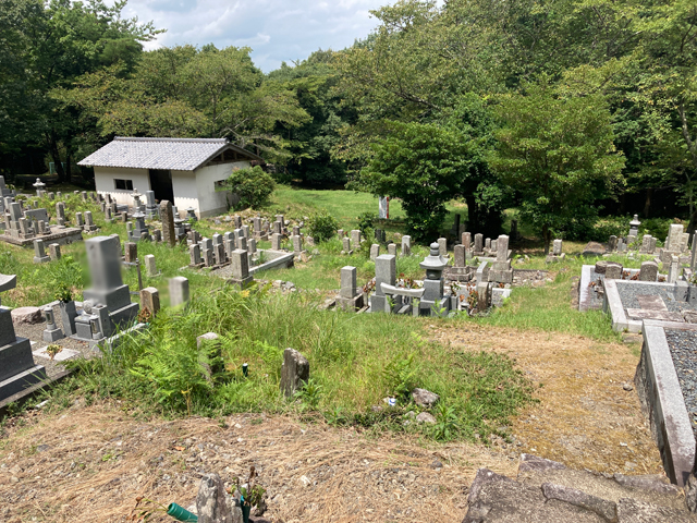 国分区墓地（京都府亀岡市）のお墓
