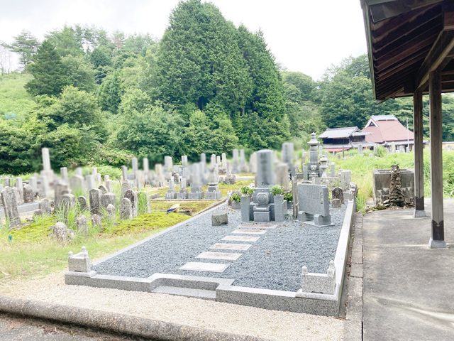 野殿墓地（京都府相楽郡南山城村）のお墓