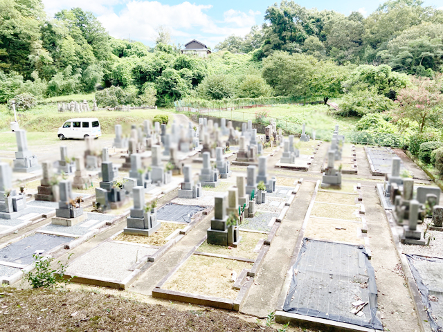 今山霊園（京都府相楽郡南山城村）