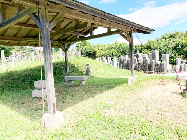 上廣見墓地（京都府相楽郡南山城村）