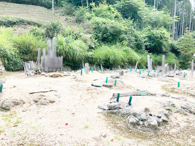 小杉垣内墓地（京都府相楽郡和束町）のお墓