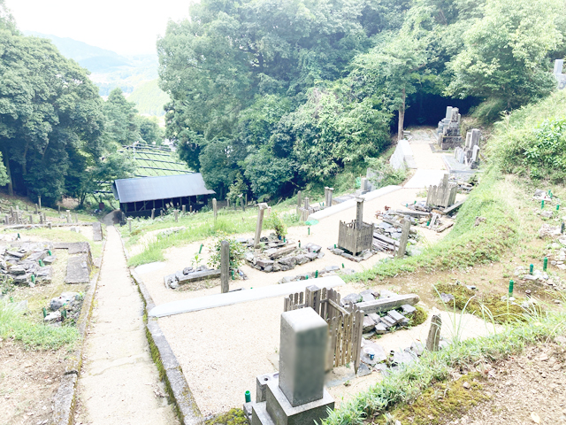 原山区墓地（京都府相楽郡和束町）