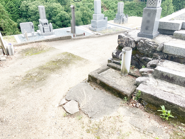 尾根墓地（京都府相楽郡和束町）のお墓