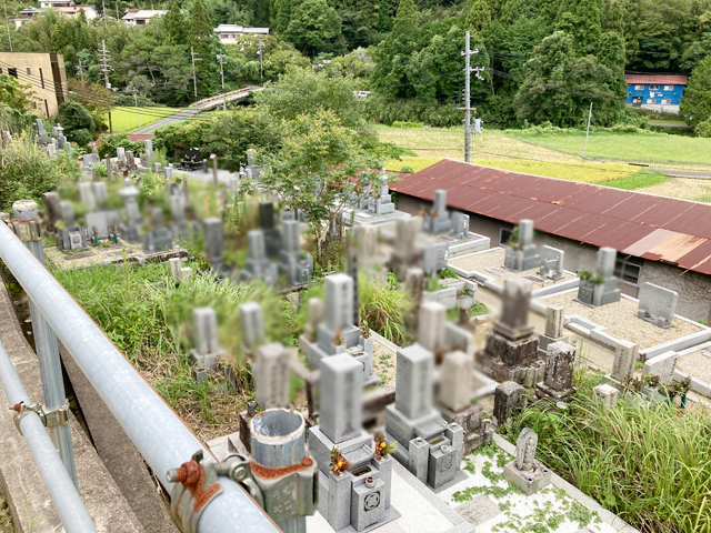 南笠置地区墓地（京都府相楽郡笠置町）のお墓